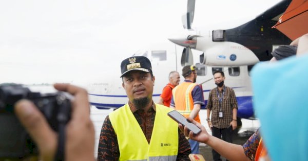 Bandara Di Bone Beroperasi Gubernur Resmikan Sejumlah Penerbangan