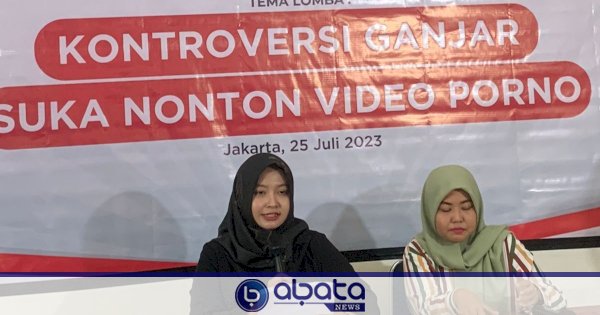 Gegara Ganjar Bilang Suka Nonton Video Porno PP Wanita Perisai Bikin