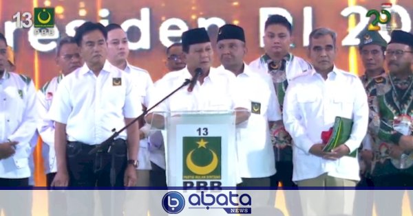 Puncak Milad Ke Pbb Resmi Dukung Prabowo Subianto Di Pilpres