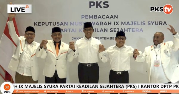 PKS Resmi Usung Anies Cak Imin Di Pilpres 2024 Koalisi Dengan NasDem