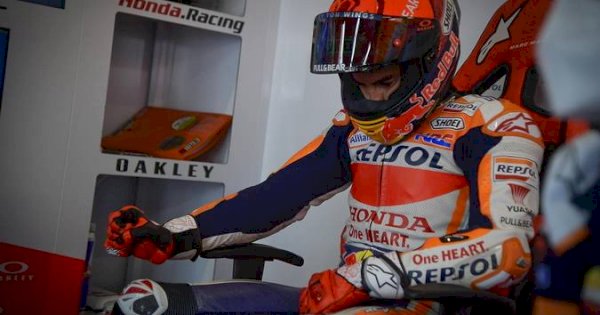 Tangis Marc Marquez Usai Finish Ketujuh di MotoGP Portugal 2021