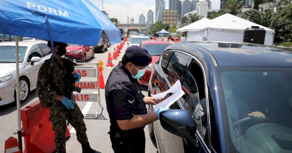 Kasus Covid-19 Meningkat, Malaysia Berlakukan Lockdown