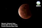 Keindahan Fenomena Langka Super Blood Moon