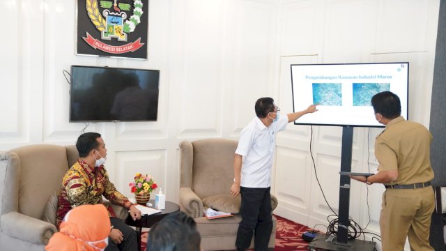 Bertemu PT KIMA, Plt Gubernur Sulsel Dorong Pengembangan Kawasan Industri Maros