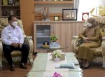 Kepala BNN Luwu Raya Temui Bupati Lutra Bahas Program Desa Bersih Narkoba