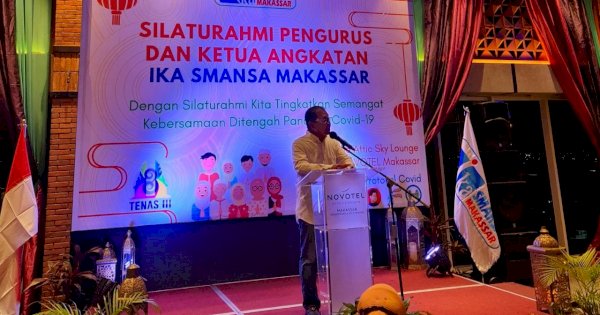 Tetap Taat Prokes, Danny Hadiri Temu Nasional IKA Smansa