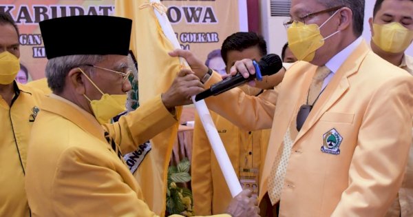 Ambas Syam Aklamasi Pimpin Golkar Gowa