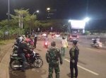 Satgas Raika Bubarkan Kerumunan Klub Motor di Tanjung Bunga