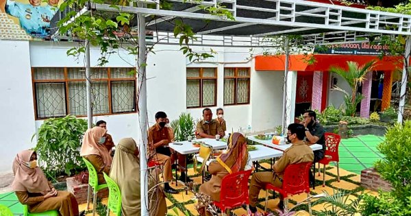 Keren! Disporapar Parepare Sulap Halaman Kantor Jadi Destinasi Wisata