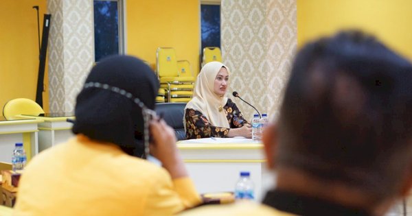 Indah dan Arjuna Butuh Diskresi Maju Musda Golkar Lutra