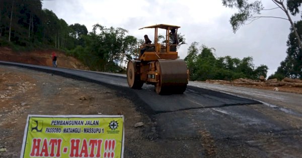 Pemprov Sulsel Lanjutkan Pembangunan Ruas Passobo-Matangli-Massupu