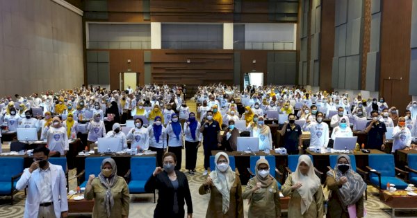 Persiapan Screening, Dinkes Makassar Bimtek Satgas Detektor 153 Kelurahan