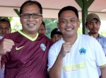 Ke Bantaeng, Danny Pomanto Silaturahmi Ilham Azikin di Lapangan Hijau