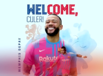Memphis Depay Resmi Gabung Barcelona