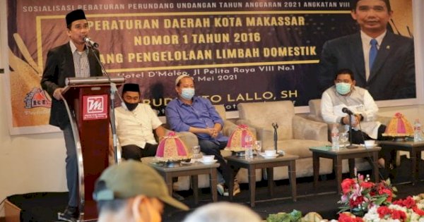 Ketua DPRD Makassar Sosialisasi Perda Pengelolaan Air Limbah Domestik