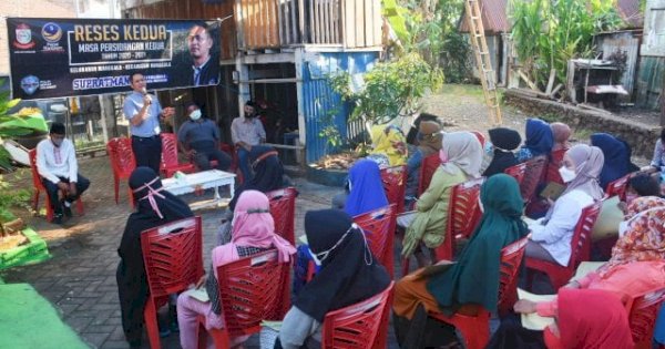 Reses di Manggala, Supratman Harap Pemkot Tuntaskan Persoalan Banjir