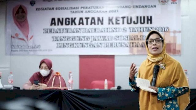 Anggota DPRD Makassar Yenni Rahman: Tanggung Jawab Lingkungan Penting