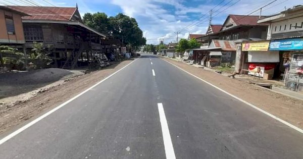 Pemprov Habiskan Rp33 Miliar, Jalan Poros Soppeng-Sidrap Kini Mulus