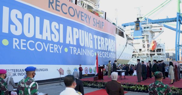 Wali Kota Danny Lantik Pejabat Eselon II di Lokasi Berlatar Kapal Isolasi Apung