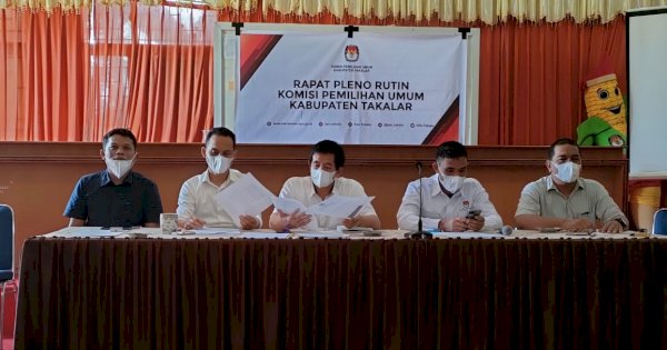 KPU Takalar Tetapkan Jumlah Pemilih Juni 2021 Sebanyak 208.421