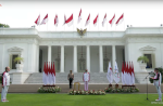 Presiden Jokowi Lepas Tim Indonesia ke Olimpiade Tokyo 2021