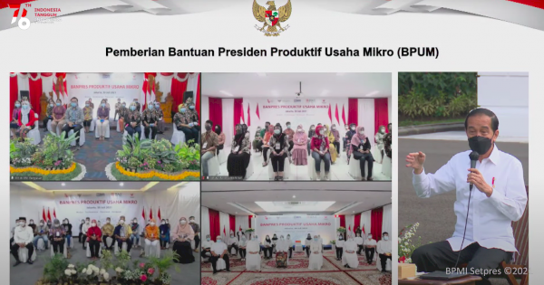 Sebanyak 12,8 Juta Usaha Mikro Akan Terima Banpres Rp15,3 Triliun
