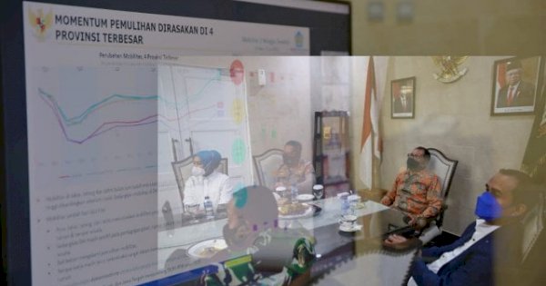 Danny Hadiri Rakor Evaluasi PPKM Mikro se-Indonesia