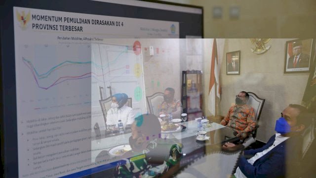Danny Hadiri Rakor Evaluasi PPKM Mikro se-Indonesia