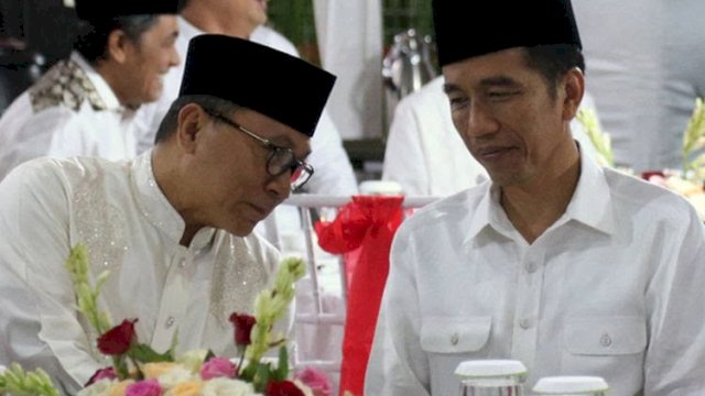 Jokowi dan Zulkifli Hasan (Foto: Wisnu Widiantoro/Kompas.com)