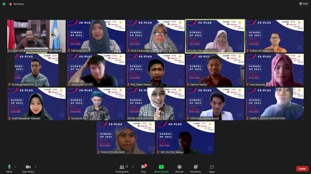 Plt Gubernur Sulsel Jadi Inspirational Talk pada Penerima Beasiswa LPDP Sulsel