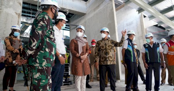 Tinjau Pembangunan Perluasan Bandara, Plt Gubernur Minta Ada Stand Produk Lokal