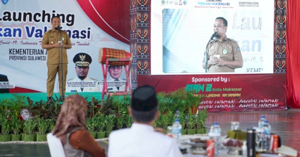 Apresiasi Pekan Vaksinasi Kanwil Kemenag Sulsel, Plt Gubernur Bantu 6.000 Dosis