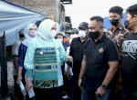 Wawali Fatma Cek Penanganan Korban Kebakaran Kampung Lepping Makassar