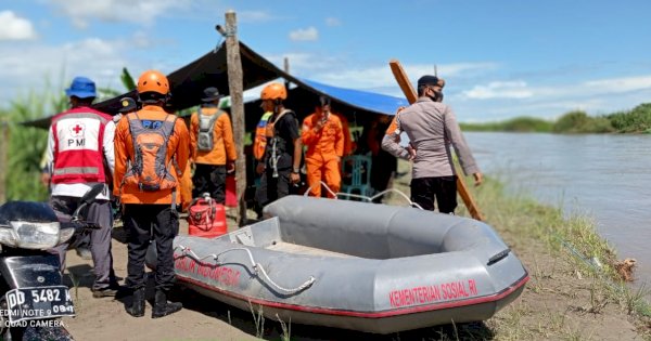 BPBD Lutra dan Basarnas Palopo Cari 2 Korban Tenggelam