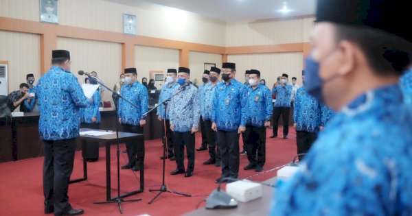 Sekprov Sulsel Kukuhkan Dewan Pengurus Korpri Kabupaten Bantaeng