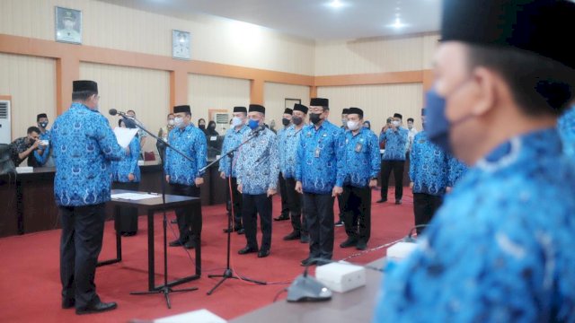 Sekprov Sulsel Kukuhkan Dewan Pengurus Korpri Kabupaten Bantaeng