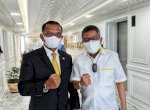 Laporkan Kinerja Golkar Sulsel, Sekjen DPP Golkar Apresiasi Taufan Pawe