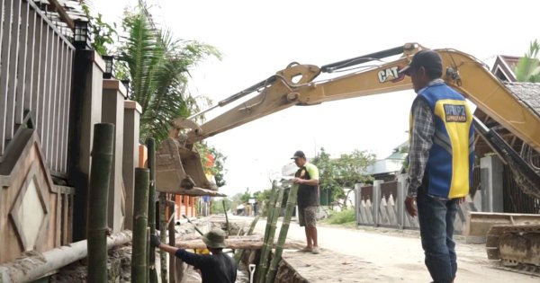 Pembukaan Saluran Air di Kota Masamba Ditarget Rampung Pekan Ini