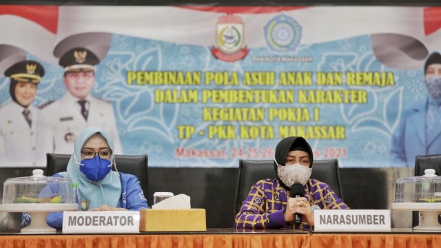 Tingkatkan Peran Keluarga, PKK Makassar Sosialisasi Pola Asuh Anak dan Remaja