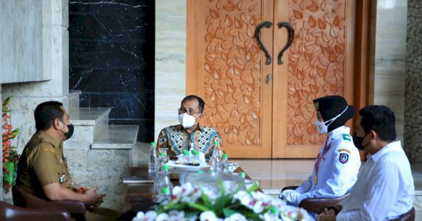 Pesan Danny Usai Bertemu Ginaya, Paskibraka Nasional asal Makassar