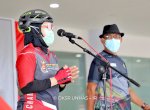 Dies Natalis Unhas, Prof Dwia Lepas Tour Sepeda 65 Km