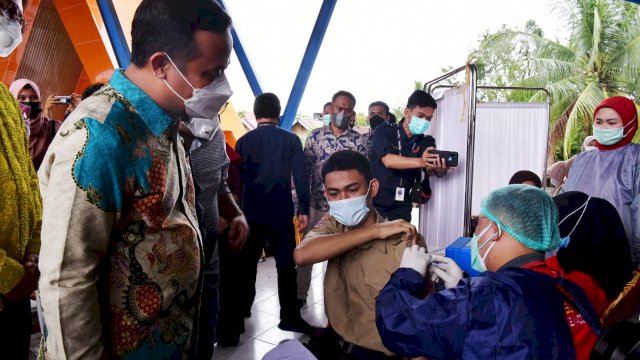 Vaksinasi di Sulsel Tembus 2 Juta Orang