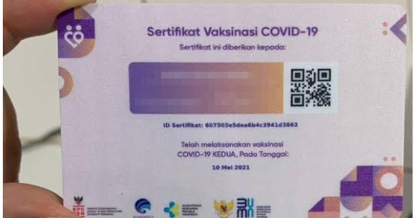 Satgas Covid-19: Kartu Vaksin Tidak Perlu Dicetak