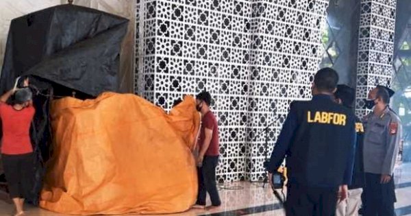 Polisi Tangkap Pelaku Pembakaran Mimbar Masjid Raya Makassar