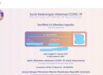 Kemenkes Keluarkan Sertifikat Vaksin Internasional, Cek di PeduliLindungi
