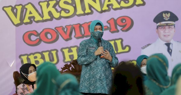 Ketua TP PKK Makassar Launching Vaksinasi Covid-19 Bagi Ibu Hamil