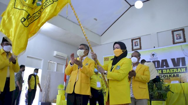 Terpilih Aklamasi Pimpin Golkar Lutra, Indah Putri: Demi Stabilitas Pemerintahan