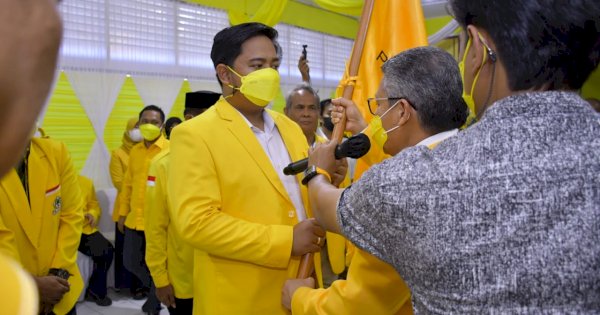 Mudassir Jadi Ketua Golkar Barru, Taufan: Airlangga yang Mau Alumni Golkar Institute