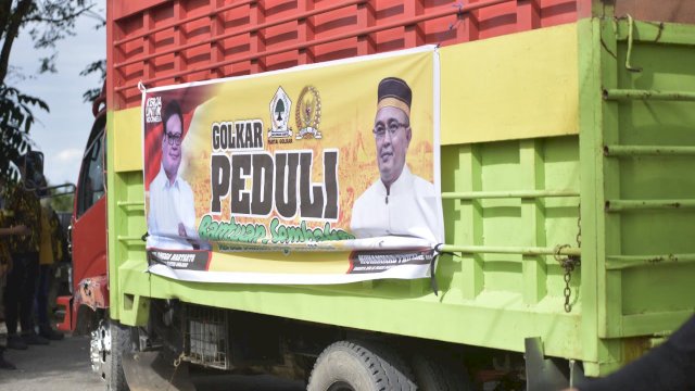 Anggota DPR RI Muhammad Fauzi Salurkan 1000 Paket Sembako Korban Banjir Lutra