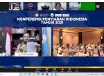 Dihadiri Menparekraf, Plt Gubernur Sulsel Buka Konferensi Penyiaran Indonesia 2021
